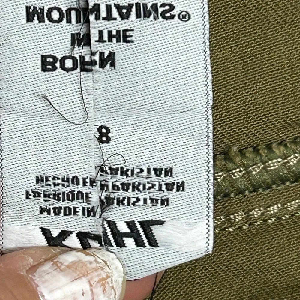 Kuhl Shorts Womens Size 8 Olive Green Stretch Outdoor Hiking Utility Casual
